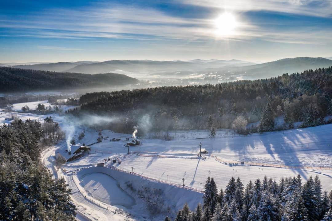Pensjonat Laworta Ski ウストシキ・ドルネ エクステリア 写真